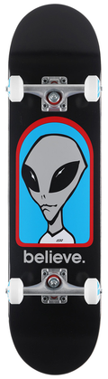 ALIEN WORKSHOP COMPLETE 7.75 BELIEVE BLACK