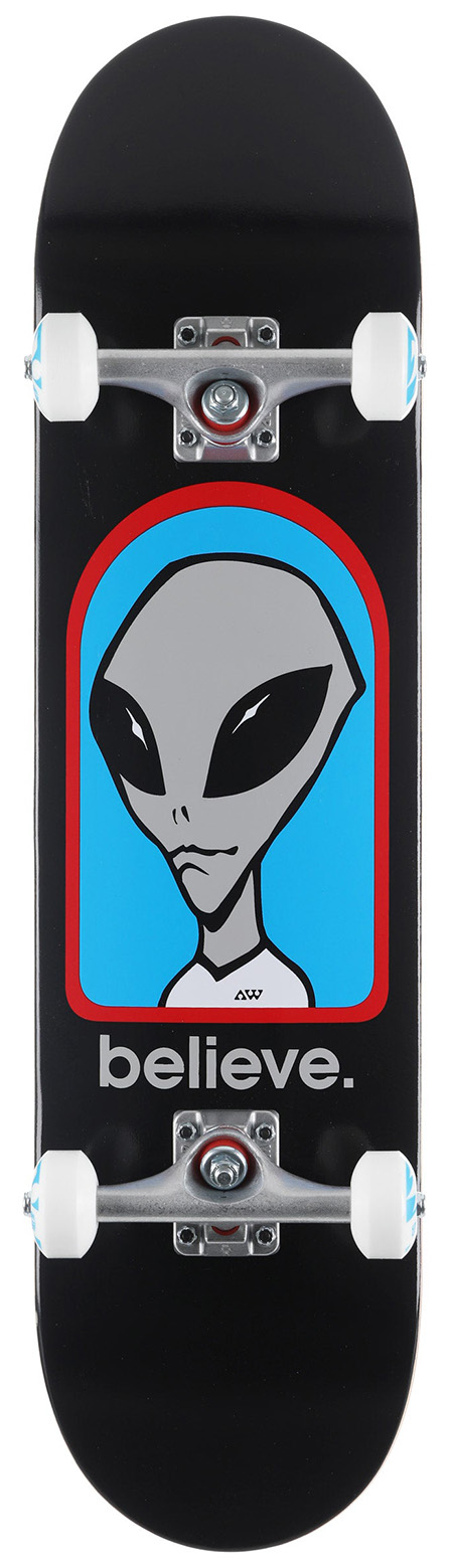 ALIEN WORKSHOP COMPLETE 7.75 BELIEVE BLACK