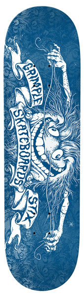ANTIHERO DECK PP GRIMPLE PRICEPOINT BLUE 8.06 X 31.8