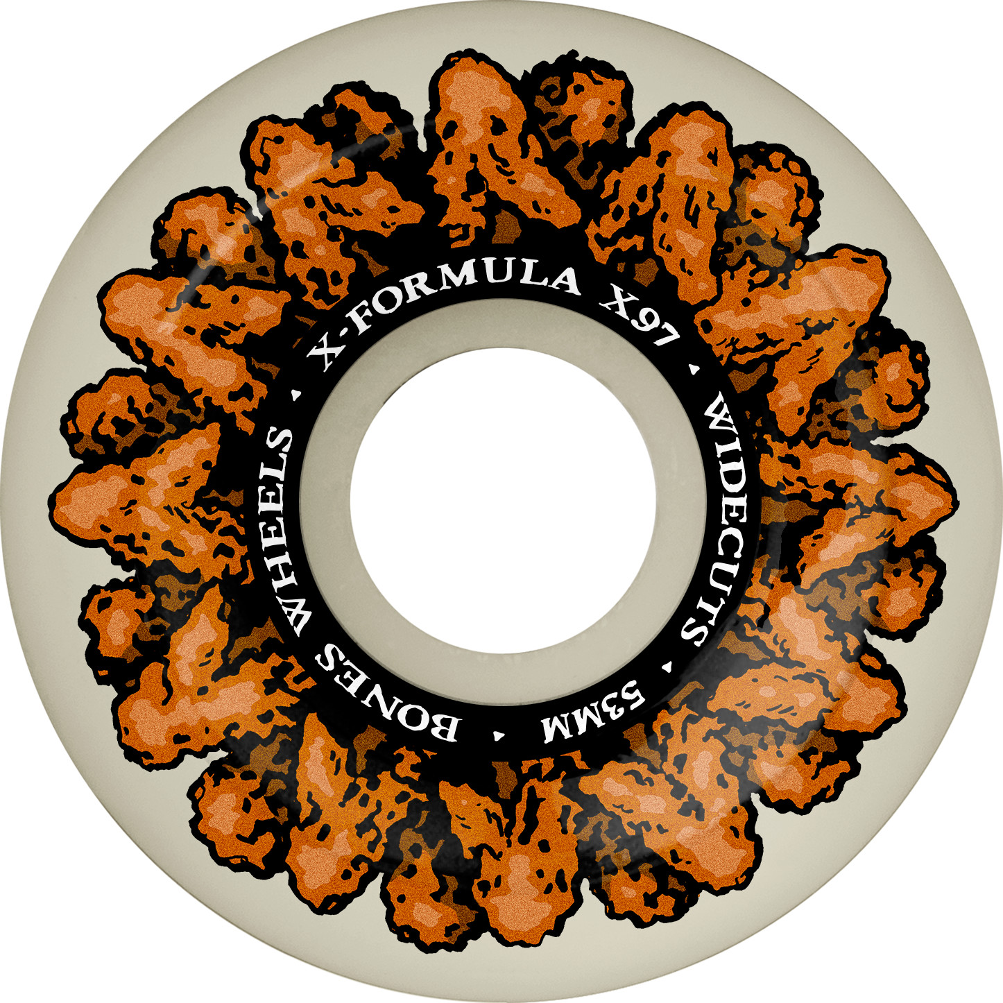 BONES WHEELS JEU DE 4 XF 53MM V6 97A WINGIN IT WIDECUT