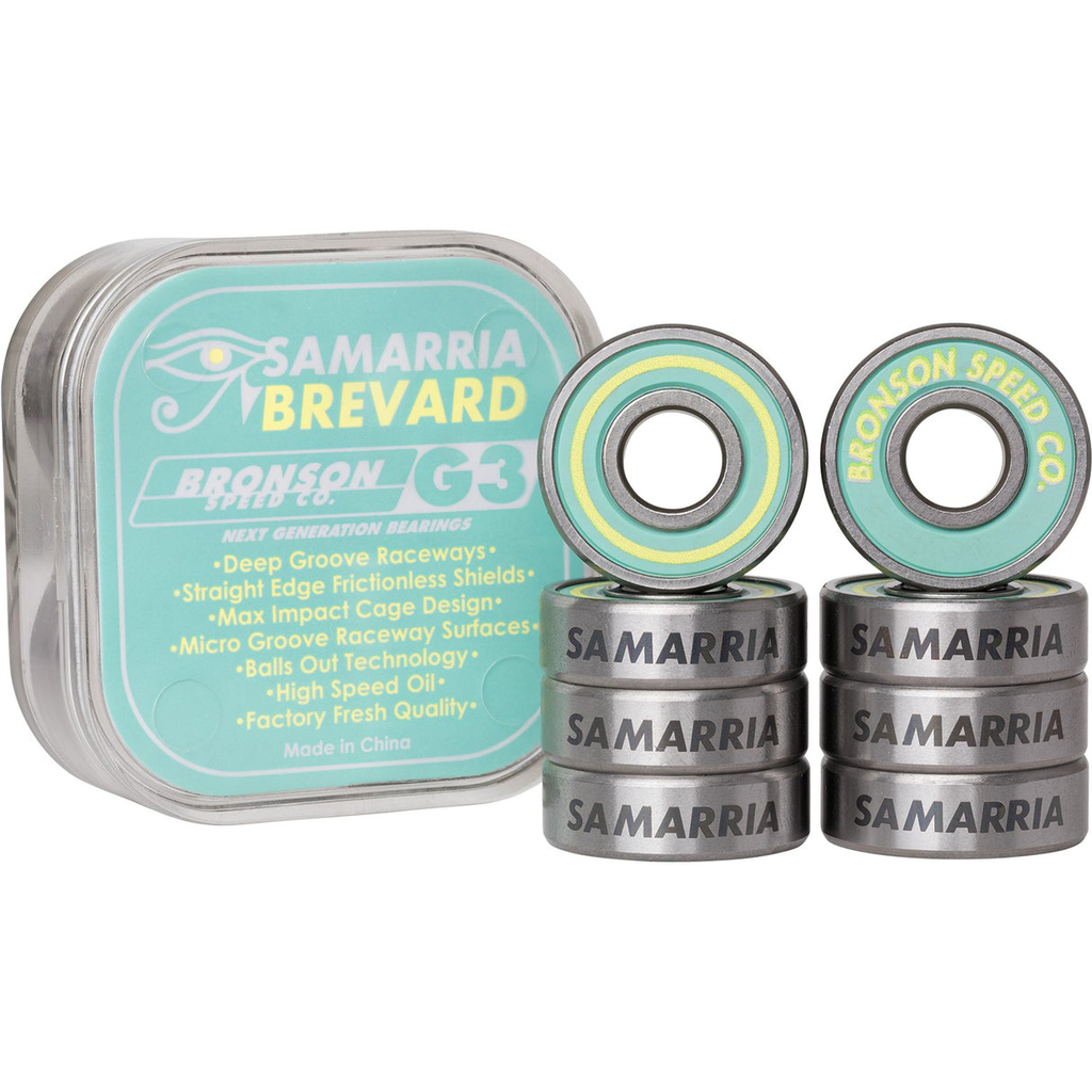 BRONSON SPEED CO ROULEMENTS JEU DE 8 PRO SAMARRIA G3