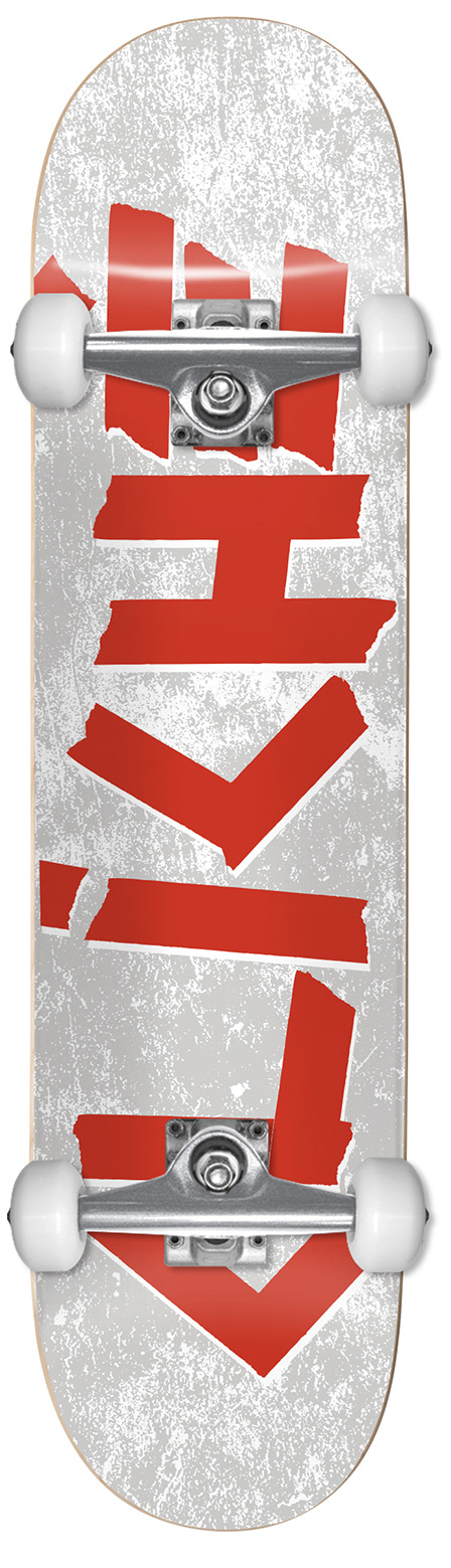 Cliché – Complète 7.875" Scotch Red White