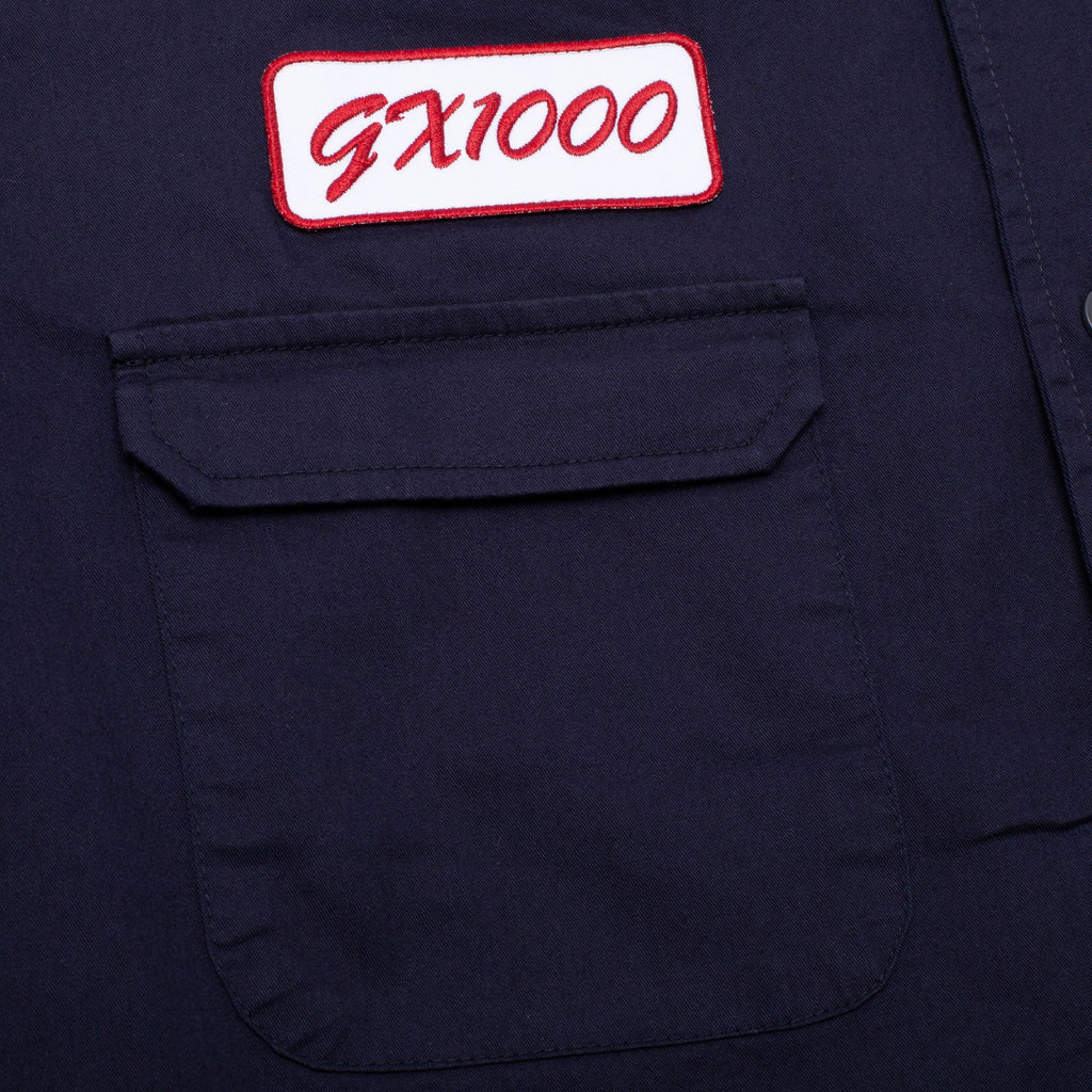 GX1000 CHEMISE FERTILIZER SS BUTTON DOWN DARK BLUE