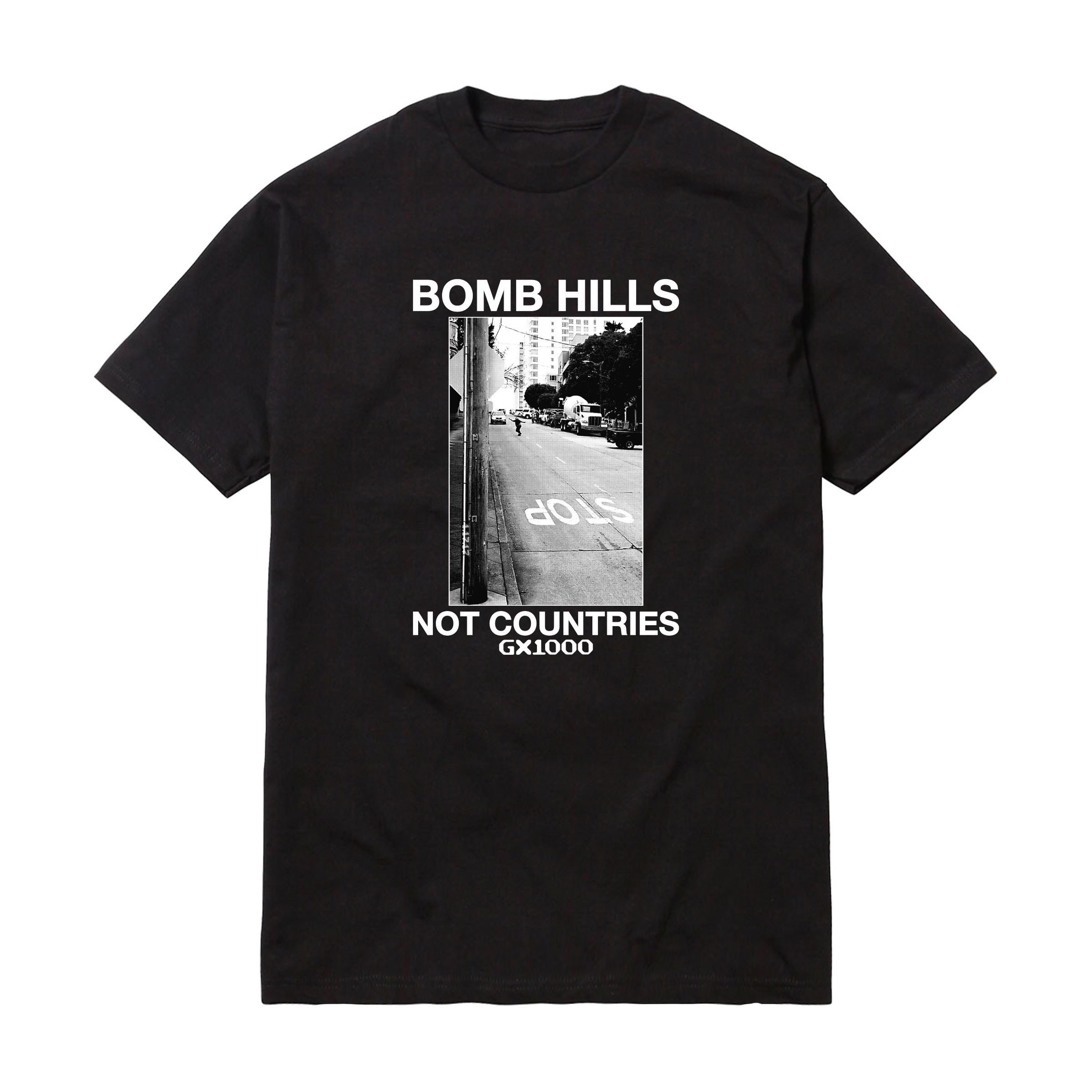 GX1000 T-SHIRT BOMB HILLS BLACK