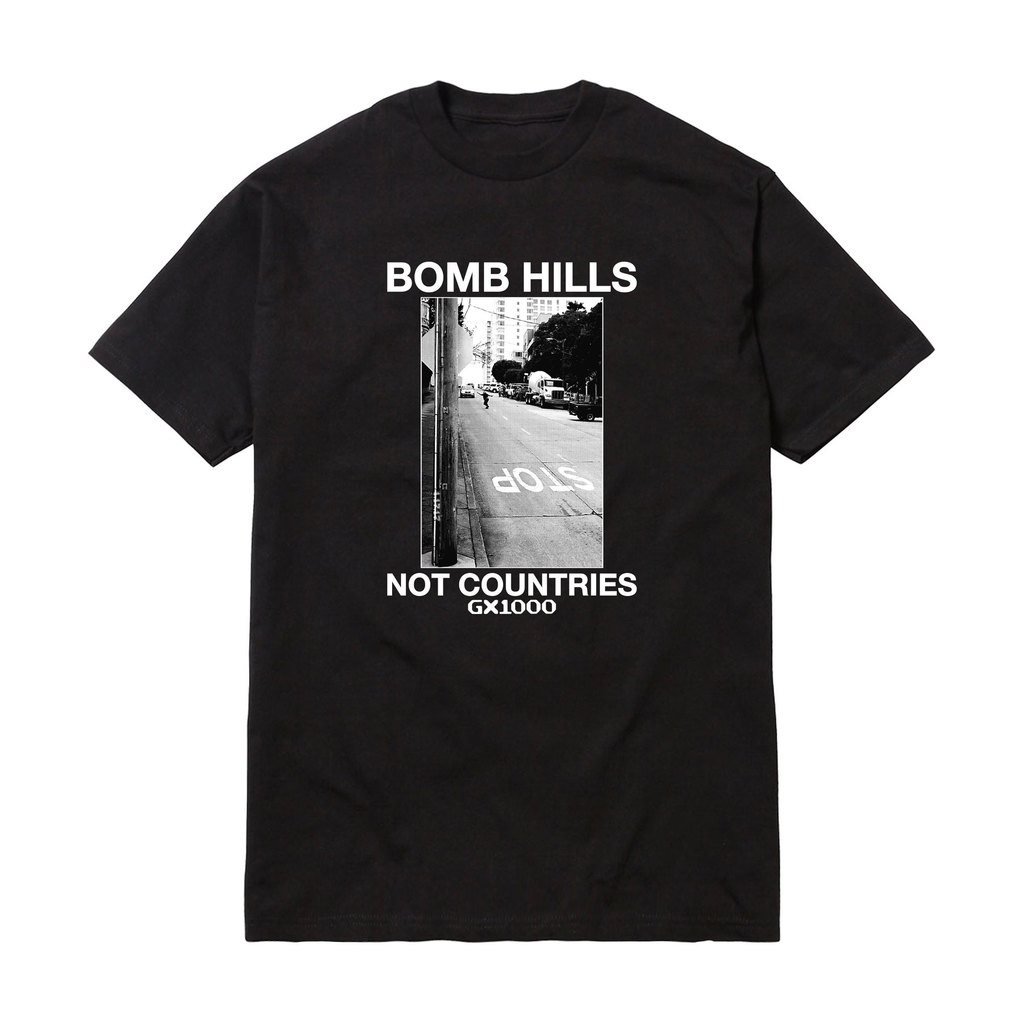 GX1000 T-SHIRT BOMB HILLS BLACK
