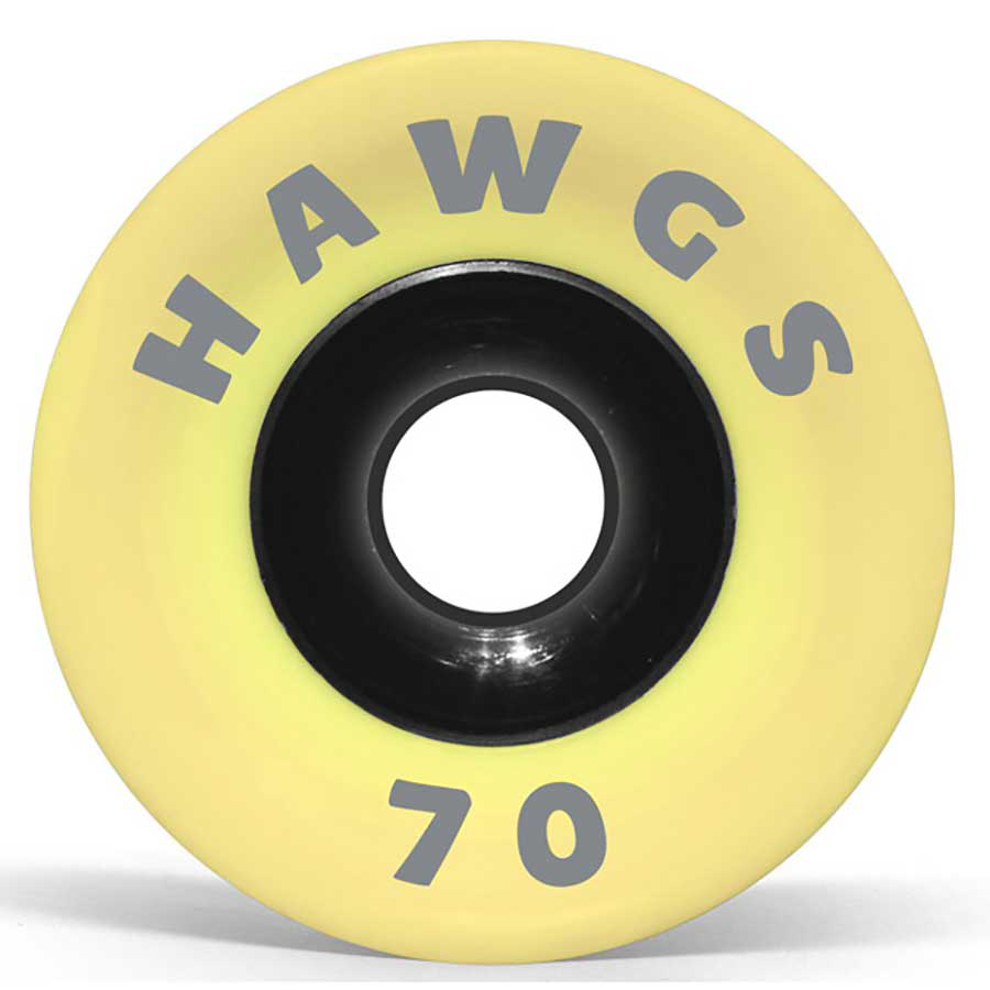 HAWGS WHEELS JEU DE 4 70MM SUPREMES 78A YELLOW
