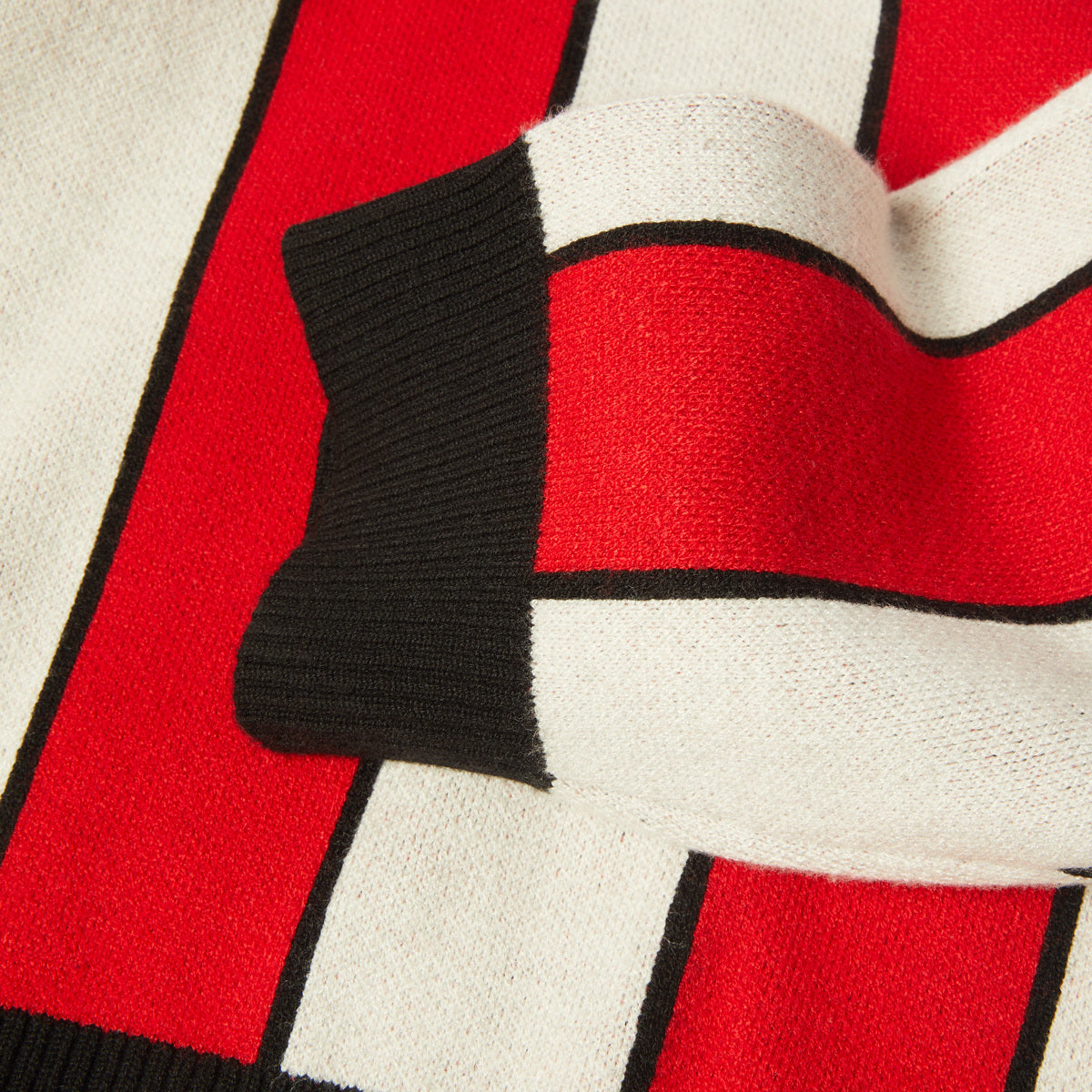 HUF PULL MIDFIELD JERSEY SWEATER RED