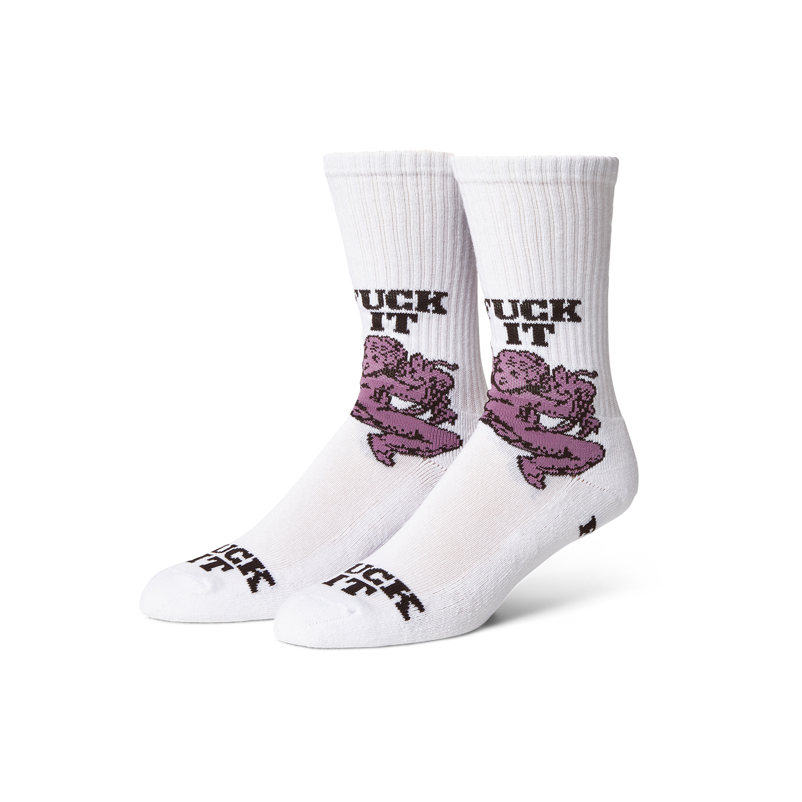 HUF SOCKS DIVINE CREW WHITE