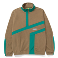 HUF SWEAT RANGE QUARTER ZIP POLAR FLEECE OLIVE