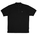 NONSENSE POLO FACE OFF EMBROIDERED BLACK