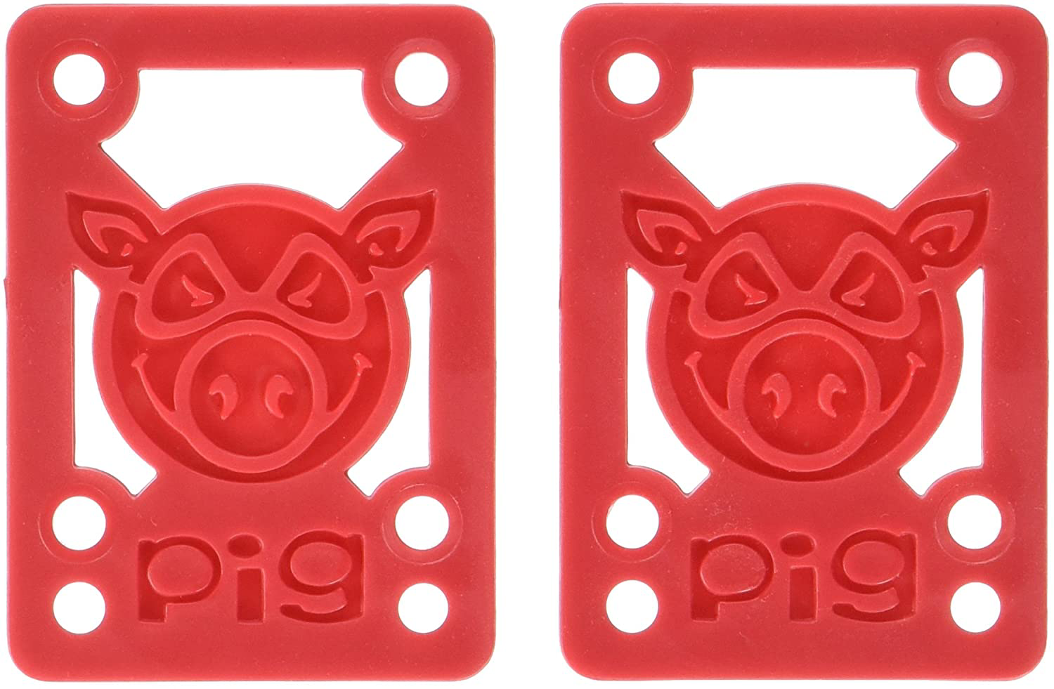 PIG PADS JEU DE 2 0.125 POUCE SOFT RED