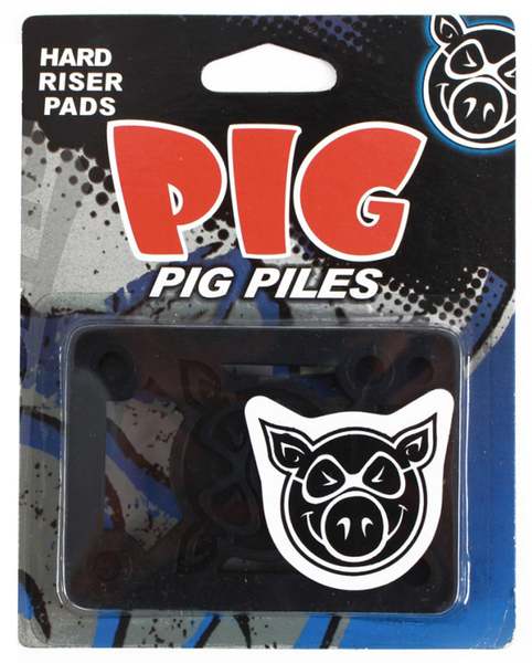 PIG PADS JEU DE 2 0.25 POUCE BLACK