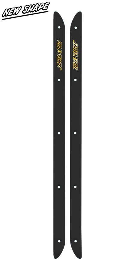 SANTA CRUZ RAILS JEU DE 2 SLIMLINE HSR BLACK