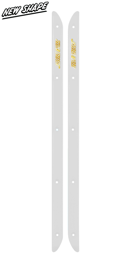 SANTA CRUZ RAILS JEU DE 2 SLIMLINE HSR WHITE