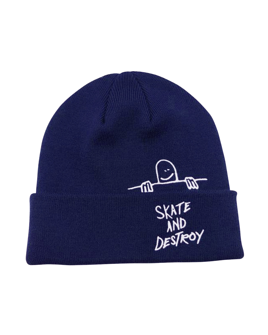 THRASHER BEANIE GONZ SAD NAVY