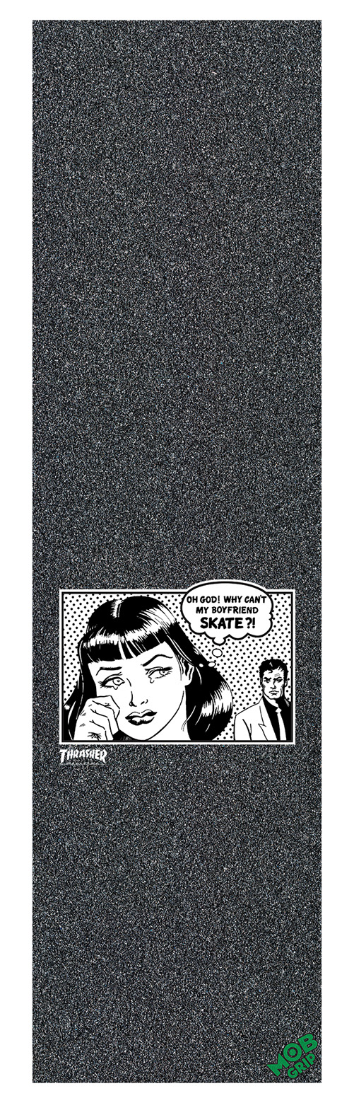 THRASHER GRIP PLAQUE MOB BOYFRIEND 9 X 33