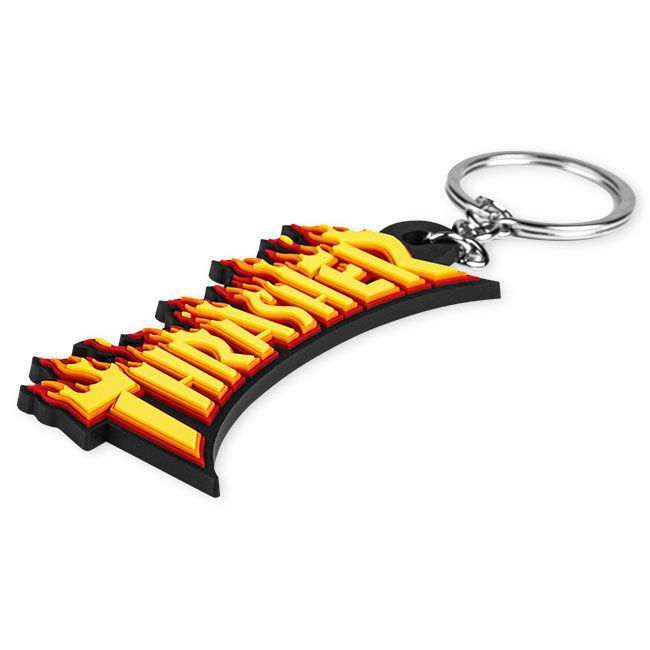 THRASHER KEYCHAIN FLAME