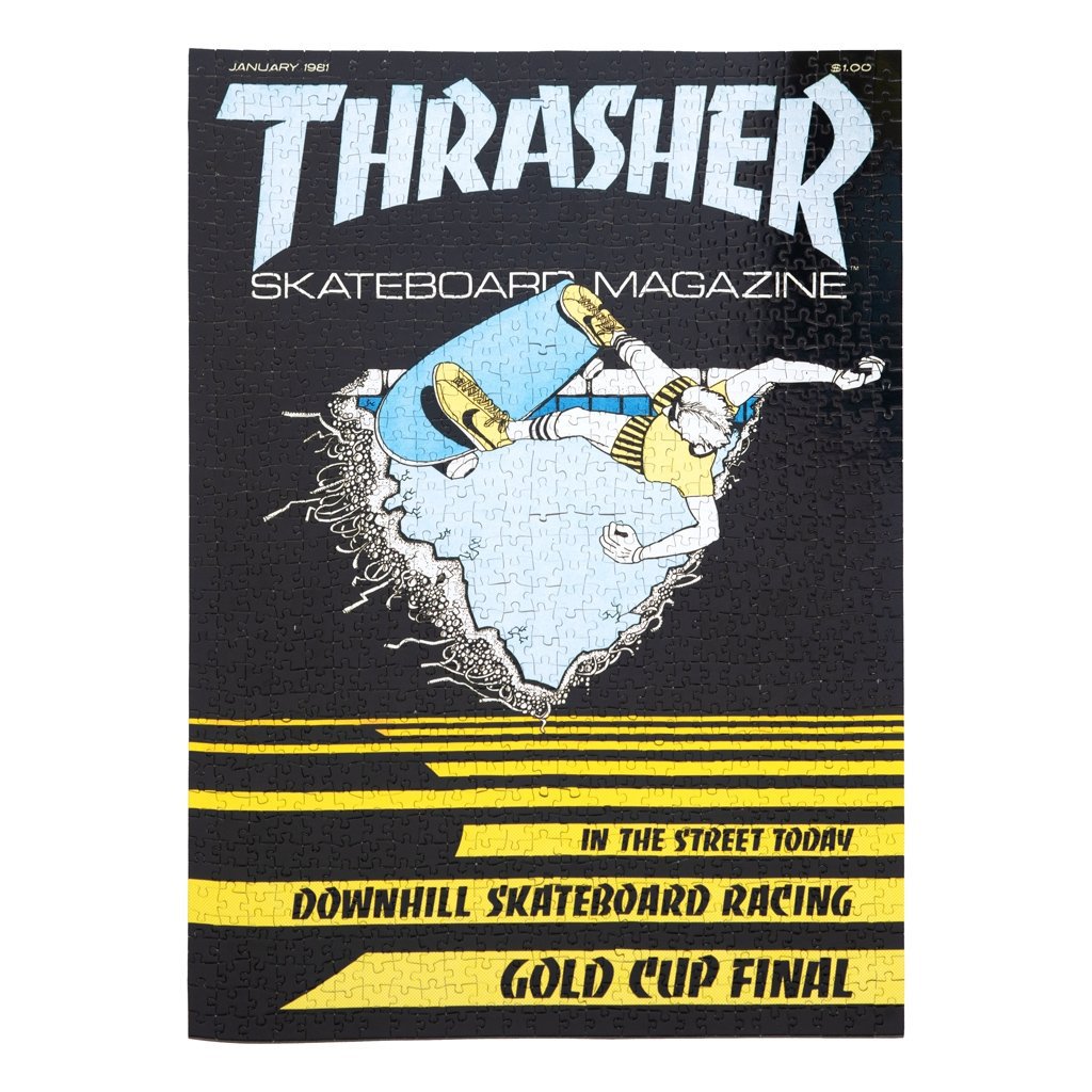 THRASHER PUZZLE JIGSAW 70 X 50 CM 1000 PIECES FIRST COVER