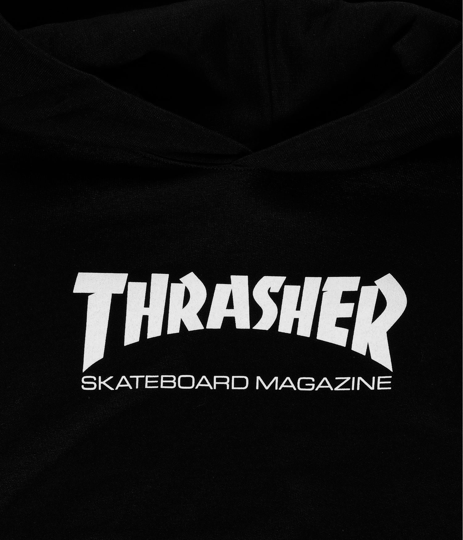 THRASHER SWEAT SKATE MAG YOUTH HOOD BLACK